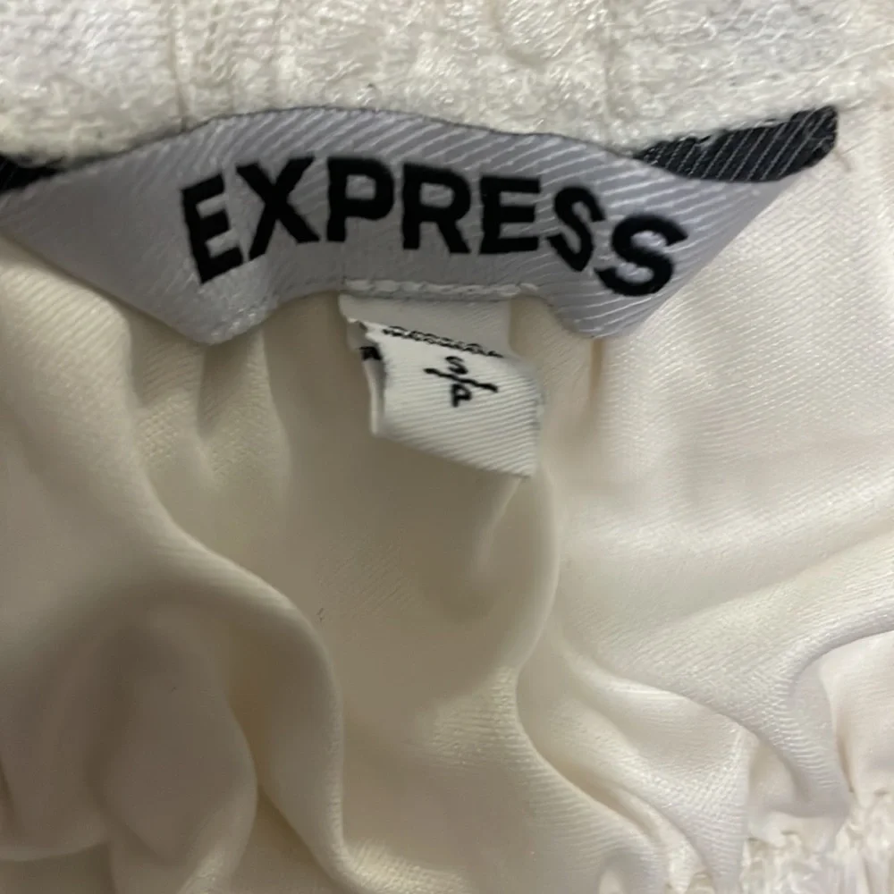 EXPRESS lace tube top Boho Peasant dress womens S - Picture 6 of 7